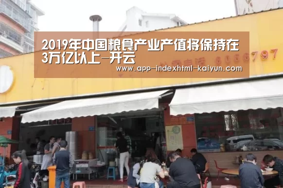 2019年中国粮食产业产值将保持在3万亿以上-开云(图1) 2019年中国粮食产业产值将保持在3万亿以上-开云(图1)